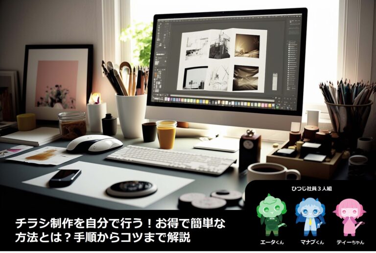 ラシ制作を自分で行う！お得で簡単な方法とは？手順からコツまで解説